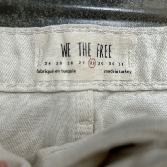 We The Free, Off-White Mini Skirt -Size 28 - Picture 4 of 7